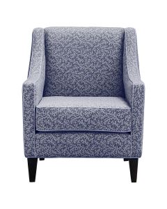SPRING SALE!! "Amelie" Australian Made Hamptons Style Occasional Armchair, Coral Fabric - Marina Cove Royal (RRP $1499)