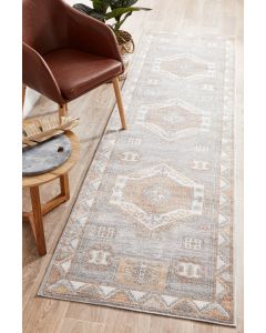 Mayfair Caitlen Hamptons Style Indoor Rug Grey Runner