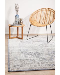 Mayfair Hugo Hamptons Style Indoor Rug Ocean