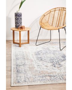Mayfair Lorissa Hamptons Style Indoor Rug Blue