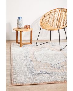 Mayfair Lorissa Hamptons Style Indoor Rug Peach