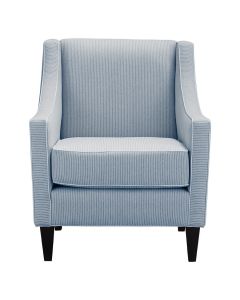 SPRING SALE!! "Amelie" Australian Made Hamptons Style Occasional Armchair, Mello Bay Cameo (RRP $1499)