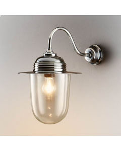 Stanmore Outdoor Wall Light Antique Silver (RRP $473)