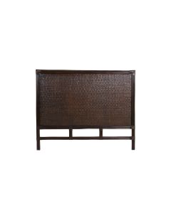 "Plantation" Bedhead King Coffee Bean, 130cm H x 190cmL (RRP $1999)