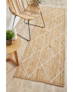 Noosa 222 Hamptons Style Indoor Rug Natural Runner