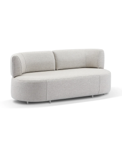“Onslow” Superior Comfort Premium Quality Outdoor Fabric 2 Seater Lounge – Sandstone L184 x D84 x H78 CM (RRP $2499)