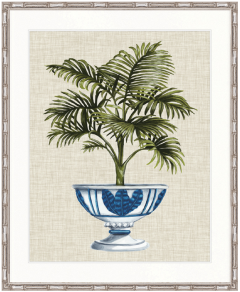 "Designer Boys Collections" Ornate Palm II Artwork, St James Palm Collection