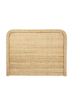 Long Island Queen Rattan Bedhead, L 170cm W 9cm H 131cm (RRP $1999)