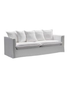 Airlie 3 Seater Sofa Pearl, L 217cm W 86cm H 85cm (RRP $2499)