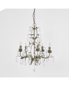 Medium Taupe Chandelier (RRP $700)