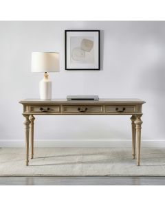 "Marseilles" French Contemporary Desk Weathered Oak, 152cmW x 60cmD x 78cmH (RRP $1999)