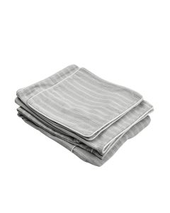 Slip Cover Only - Avalon Hamptons 3 Seat Sofa Cloud Stripe, W 226cm D 96cm H 81cm (RRP $999)