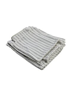 Slip Cover Only - Avalon Hamptons 2 Seat Sofa Stone Stripe, D 174cm W 96cm H 81cm (RRP $799)