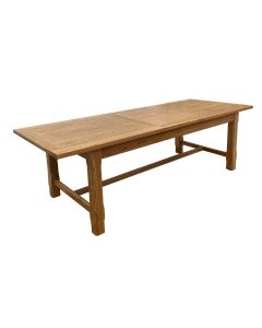 Balmoral Extendable Hamptons Oakwood Dining Table Natural, W 210cm-310cm D 100cm H 78cm (RRP $4999)