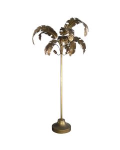 Azalea Floor Lamp Gold, L 87cm W 95cm H 173cm (RRP $549)