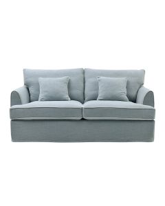 Byron Hamptons 2.5 Seat Sofa Beach, W 190cm D 96cm H 78cm (RRP $2859)
