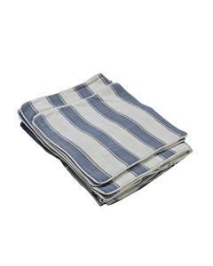 Slip Cover Only - Byron Hamptons 3 Seat Sofa Blue Sky, W 223cm D 96cm H 78cm (RRP $999)