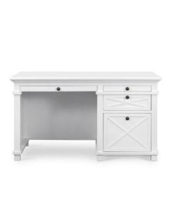 Sorrento Hamptons Desk White, W 140cm D 76cm H 76cm (RRP $1999)