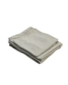 Slip Cover Only - Noosa Hamptons Ottoman Beige, W 83cm D 83cm H 45cm (RRP $299)