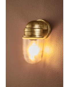 Nautical Outdoor Wall Light Brass (RRP $396)