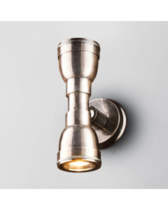 Bayport Outdoor Wall Light Antique Silver (RRP $657.80)