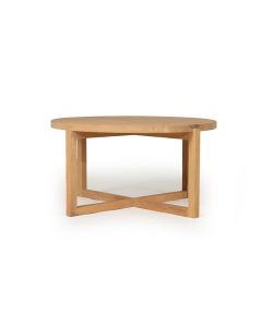 Clovelly Round Coffee Table, W 60cm x H 37cm
