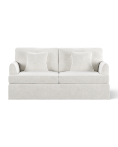 Byron Hamptons 2.5 Seat Sofa Ivory, W 190cm D 96cm H 78cm (RRP $2859)