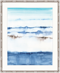 "Designer Boys Collections" Seaside Silence II Artwork, Abstract Collection
