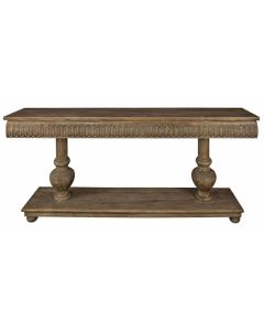 Palmer Console Natural, 210cm L x 40cm W x 78cm H (RRP $3359)