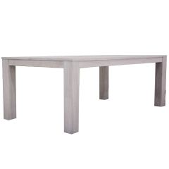 "Avalon" Hamptons Style Coastal Timber 225x100cm Dining Table, White Wash (RRP $1199)