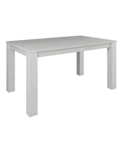 "Avalon" Hamptons Style Coastal Timber 150x90cm Dining Table, White Wash (RRP $899)