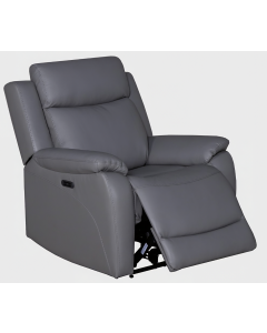 "Flinders" Superior Comfort Premium Quality Electric Recliner with USB, Graphite W97 x D76 x H66 CM (RRP $999)