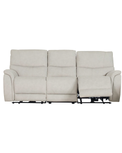 "Milson" Superior Comfort Premium Quality Fabric Electric Recliner Sofa, Mist 3 Seater W220 x D98 x H99 CM (RRP $2499)