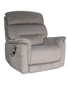 "Texas" Superior Comfort Premium Quality Fabric Electric Lift Chair, Dark Grey W100 x D90 x H115 CM (RRP $2499)