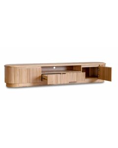 "Adsila" Entertainment Unit  W240 × D45 × H45 CM Natural Ash (RRP $1999)