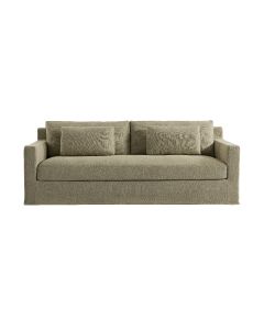 Riviera Hamptons 3 Seat Sofa Sage,  W224 x D99 x H89 cm (RRP $4499)
