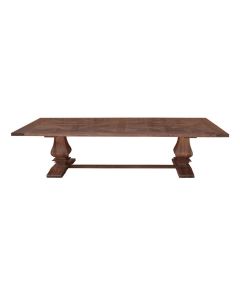 "Kensington" Premium Parquetry 245 Dining Table, American Oak W245 x D105 x H77 CM (RRP $2499)