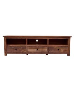 "Kensington" Premium TV Unit 3 Drawers, American Oak W190 x D45 x H56 CM (RRP $1799)