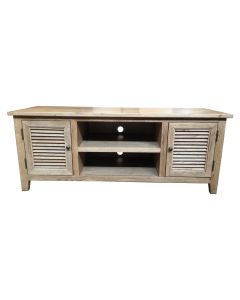"Palm Beach" Timber TV Entertainment Unit Oak, 140cm x 50cm x 55cmH (RRP $1699)