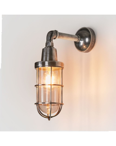 Starboard Outdoor Wall Light Antique Silver (RRP $495)